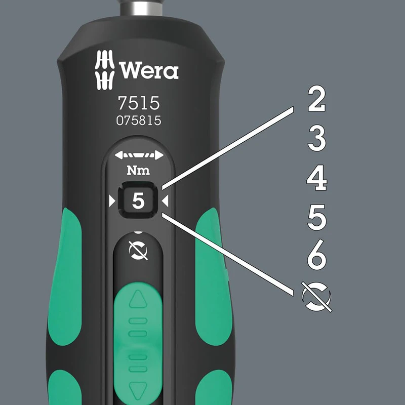 Динамометрическая отвёртка Wera Kraftform Safe-Torque, 2-6 Нм