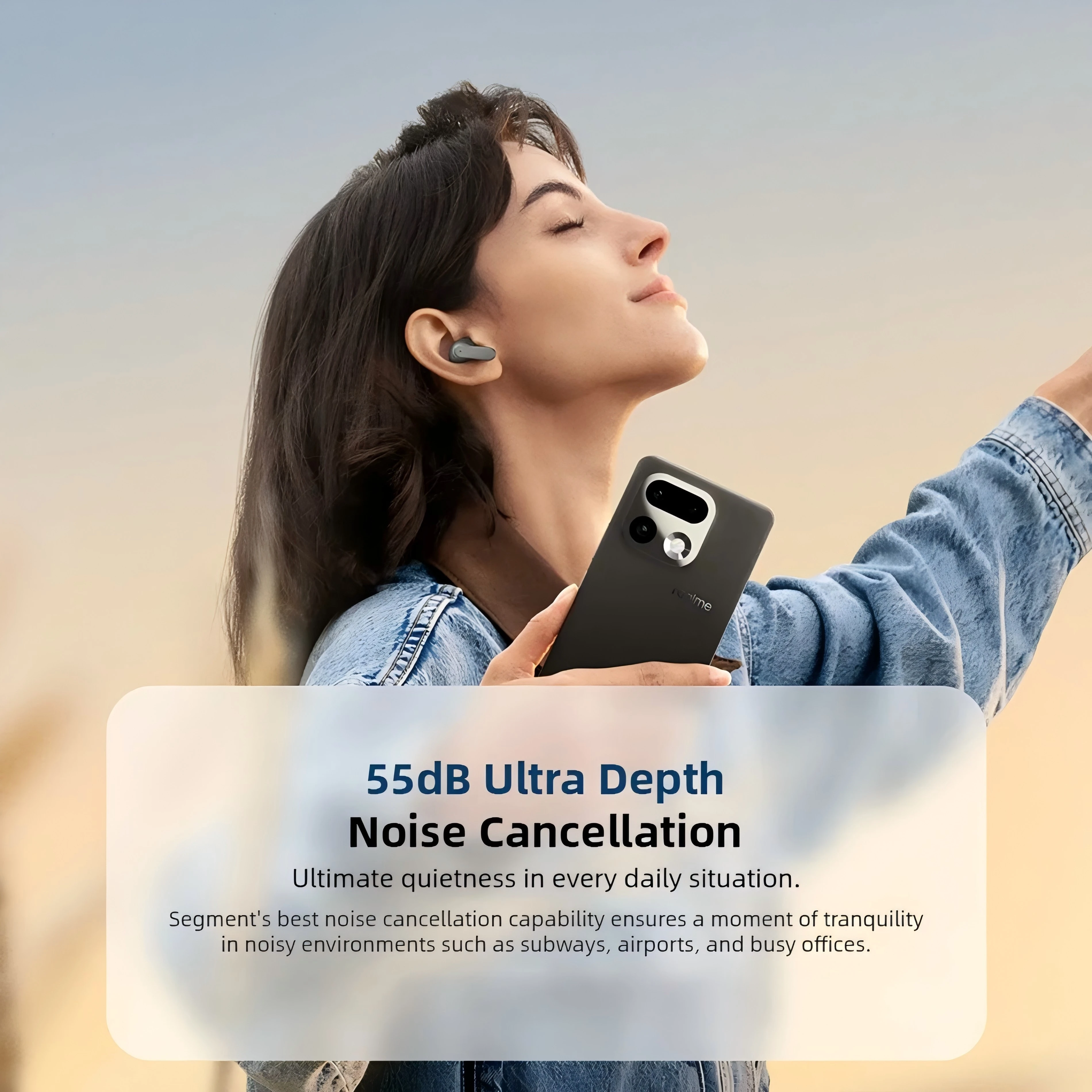 Беспроводные наушники realme Buds Air8 с шумоподавлением