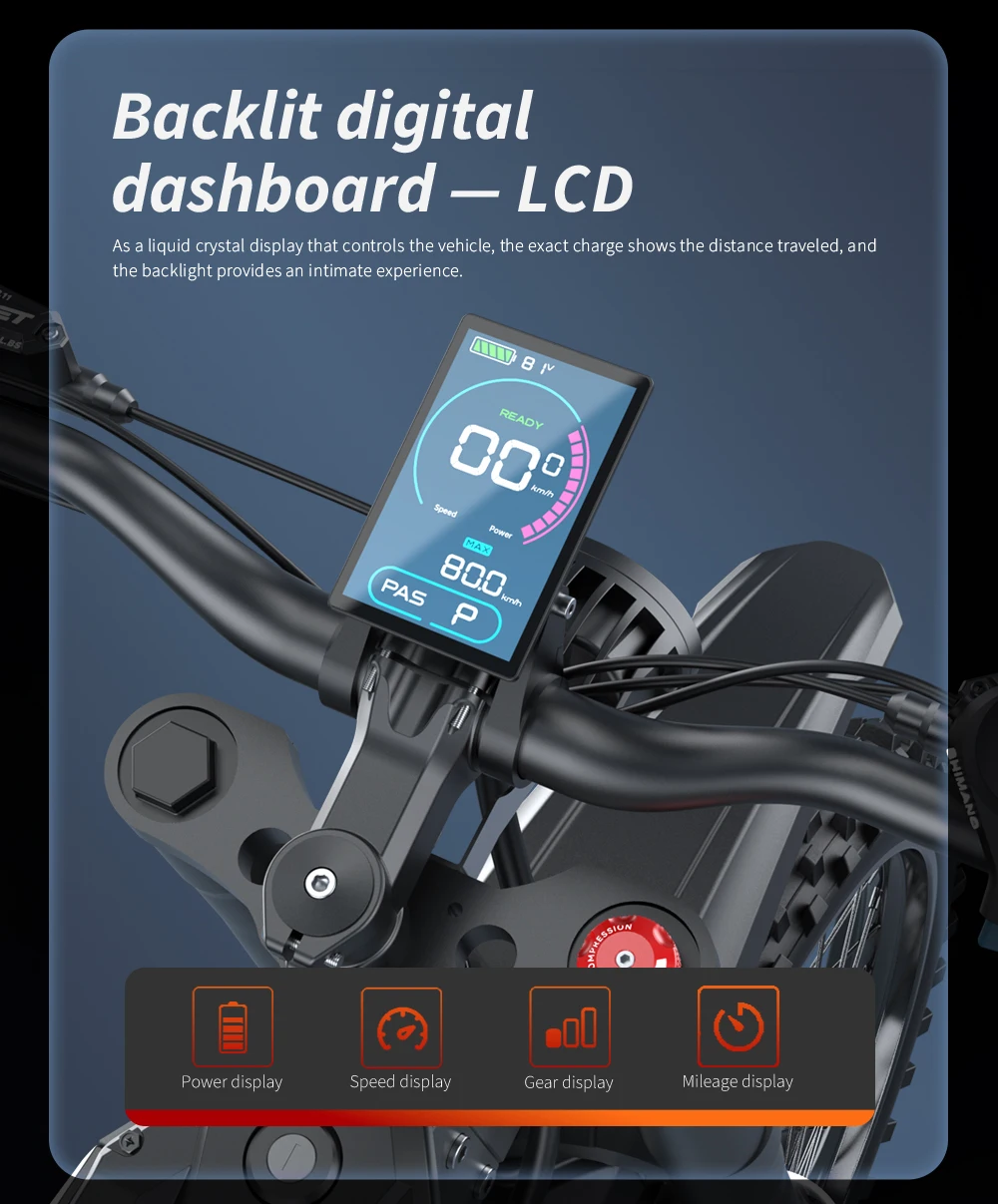 Миниатюра Электровелосипед EKXBike GTS X22 для бездорожья