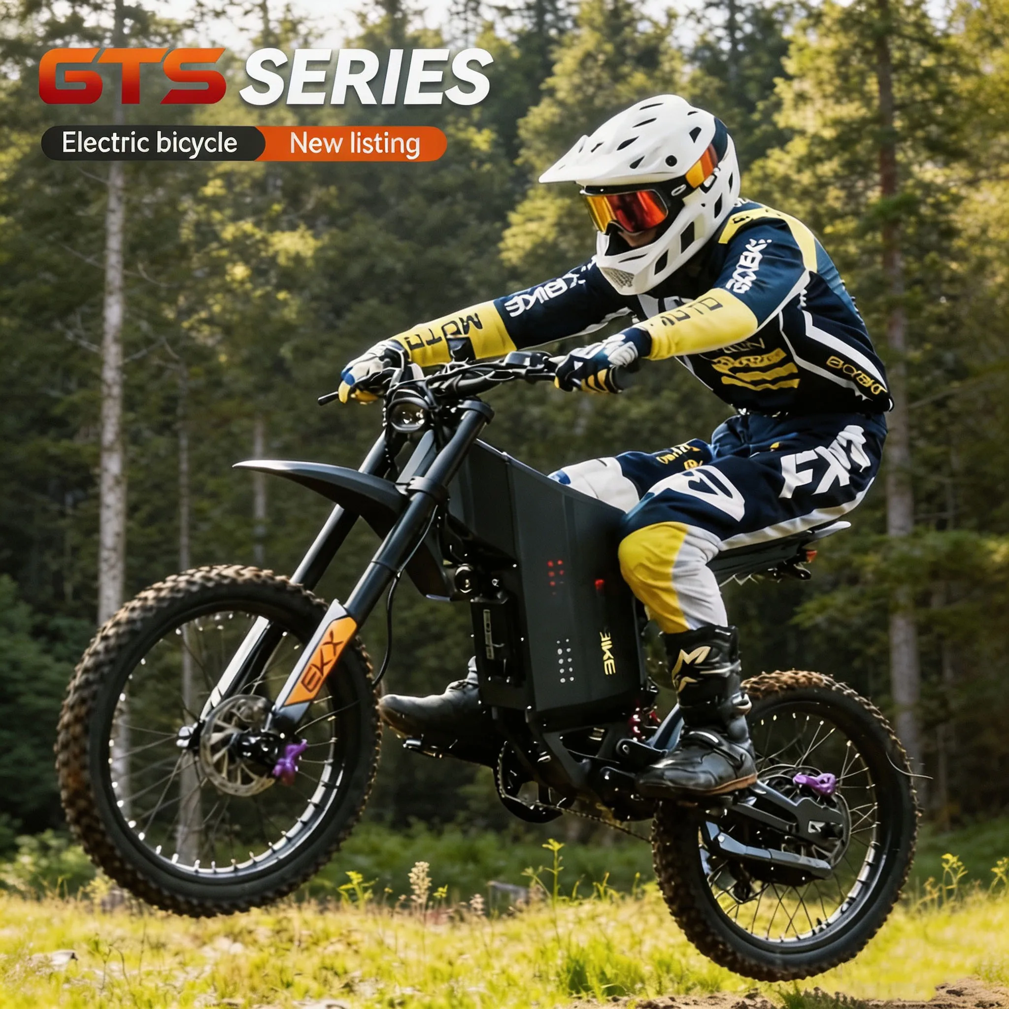Электровелосипед EKXBike GTS X22 для бездорожья