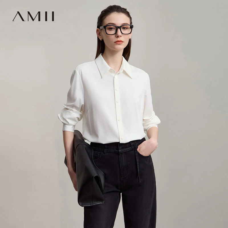 Женская рубашка Amii из вискозы и спандекса