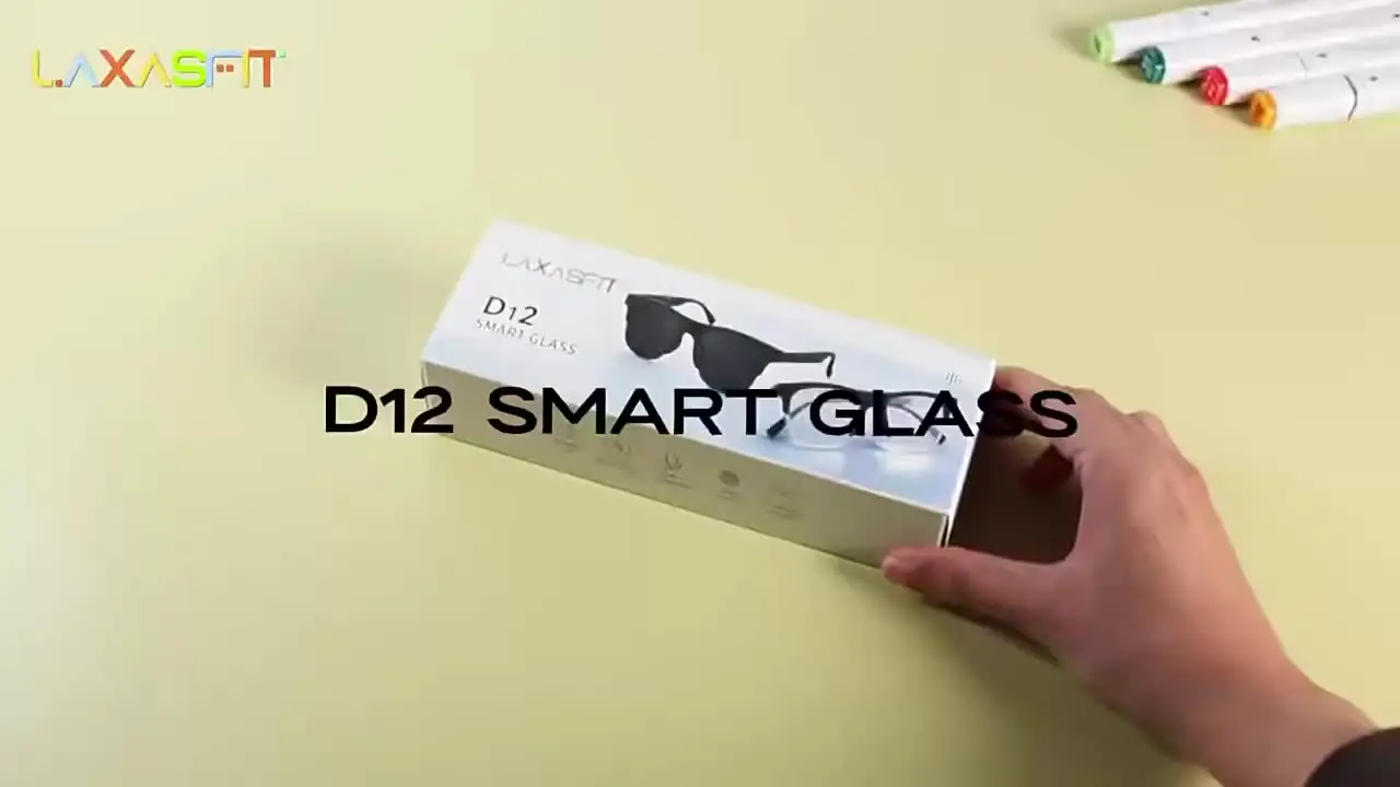 Миниатюра Lenovo AI Smart Glasses D12 Черные