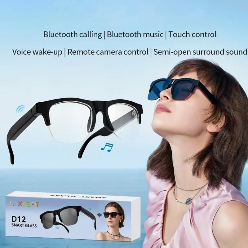 Миниатюра Lenovo AI Smart Glasses D12 Черные