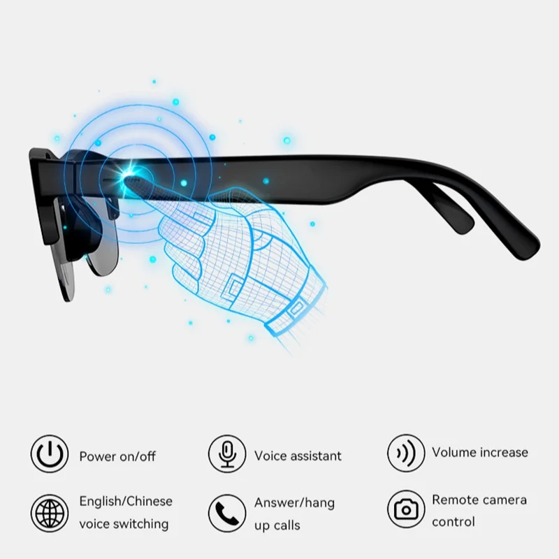 Lenovo AI Smart Glasses D12 Черные
