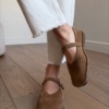 Миниатюра Туфли Мэри Джейн ESVEVA из натуральной кожи, 34-43