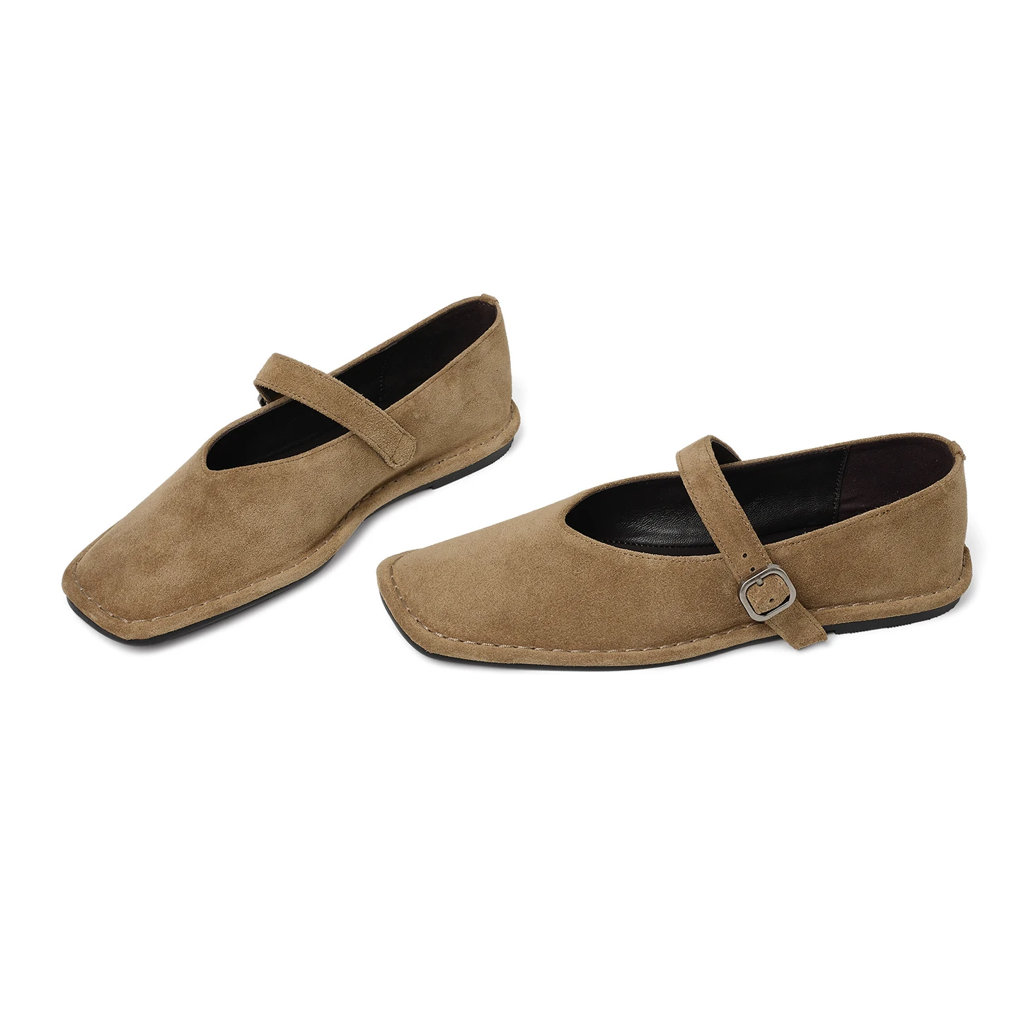 Миниатюра Туфли Мэри Джейн ESVEVA из натуральной кожи, 34-43