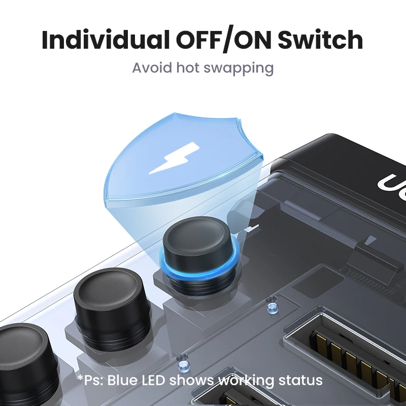 Миниатюра USB-хаб UGREEN на 7 портов USB 3.0