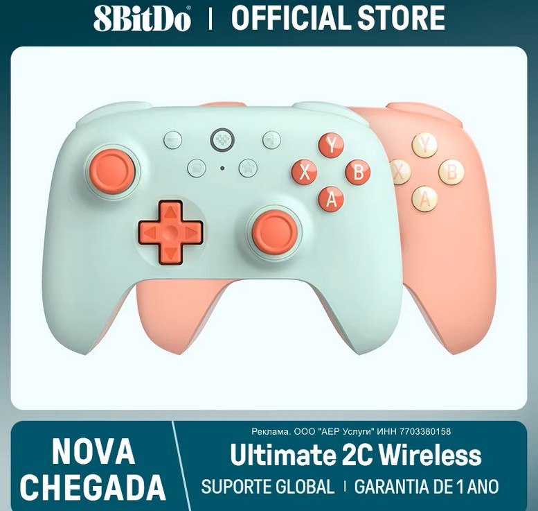Беспроводной геймпад 8BitDo Ultimate 2C