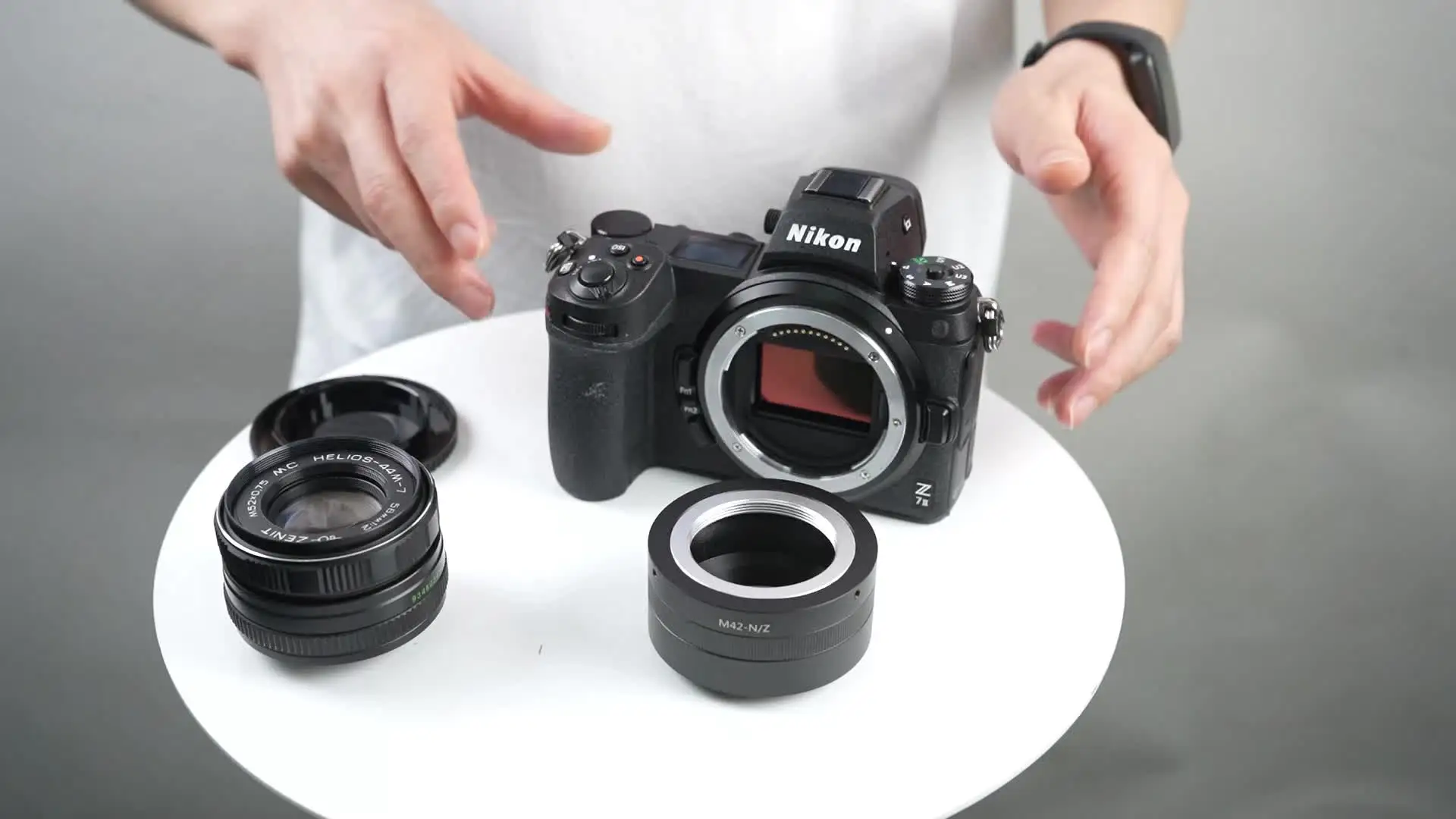 Переходник FOTGA с резьбы M42 на байонет Nikon Z