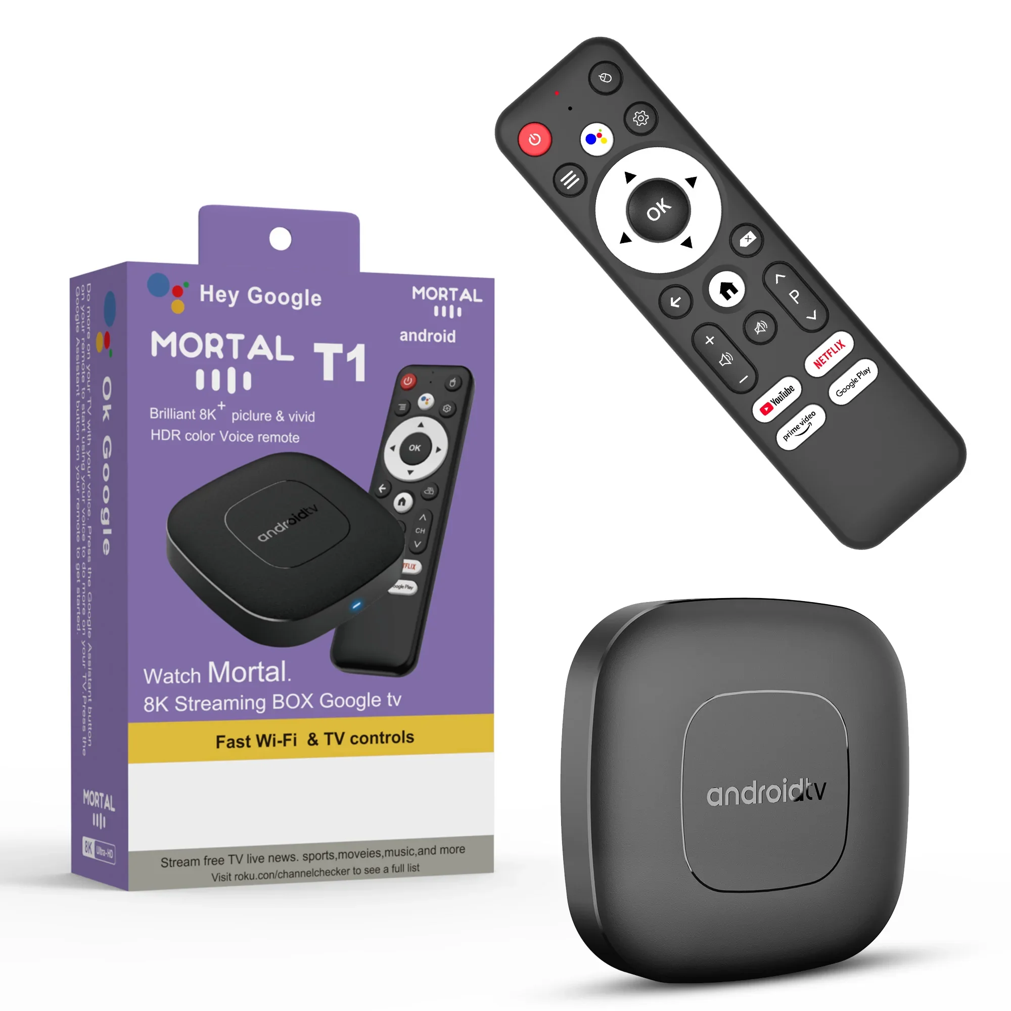 Android TV Box Allwinner H313 с Google Assistant и Wi-Fi 5G