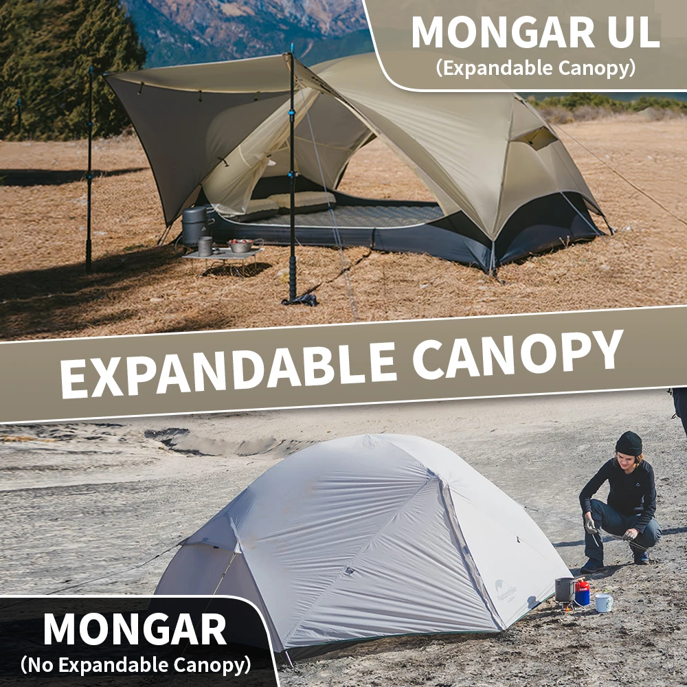 Миниатюра Naturehike Mongar 2 Палатка