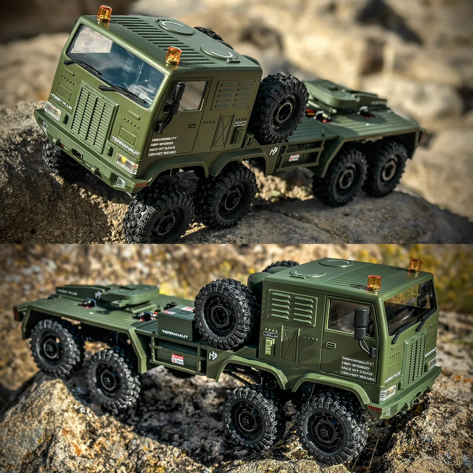 Миниатюра Радиоуправляемый грузовик Terranaut CR18P, масштаб 1:18
