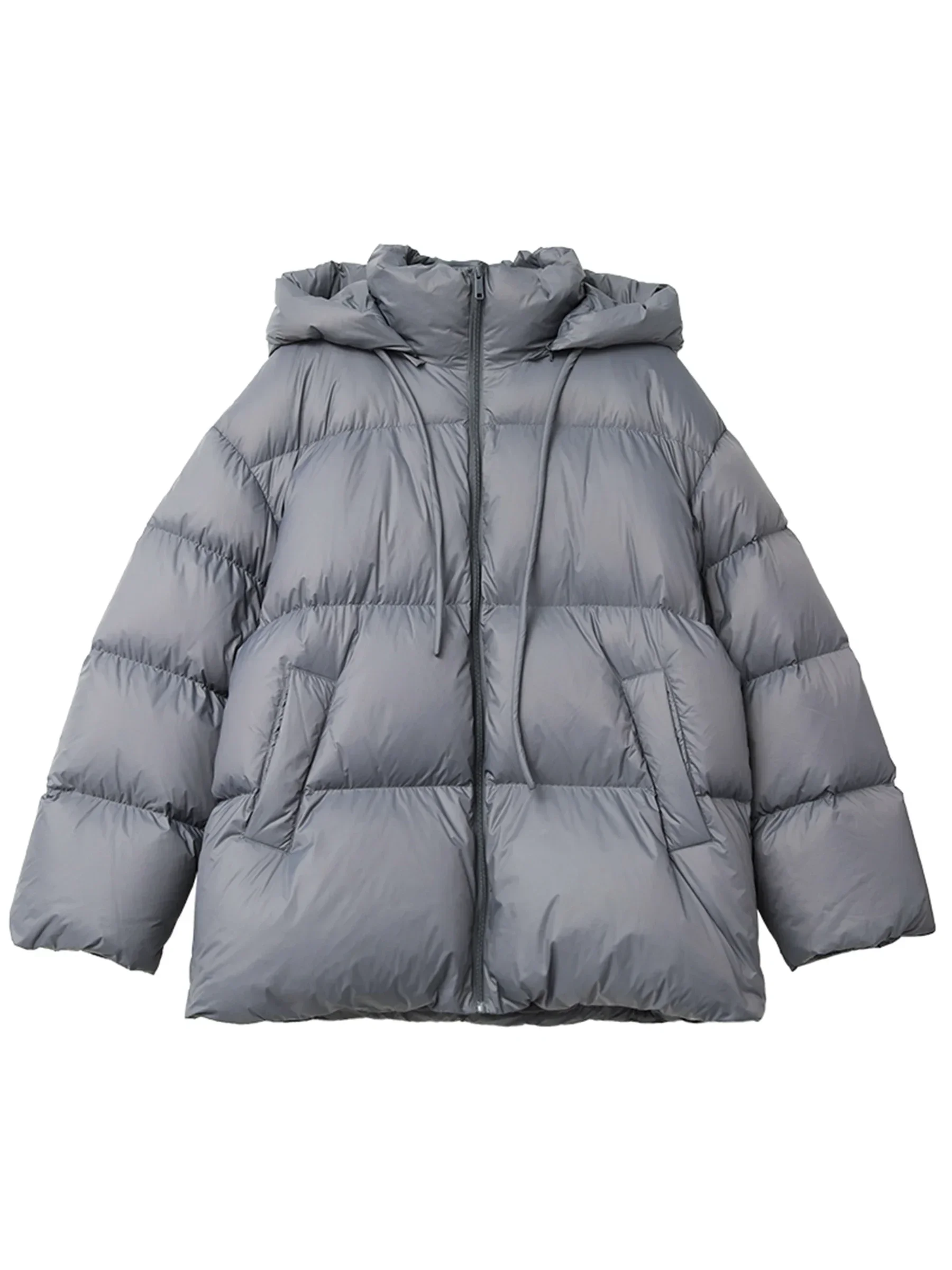 Белый пуховик CHIC VEN из нейлона