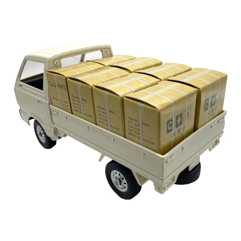 Радиоуправляемая машина WPL D12 Mini 1:16, белая