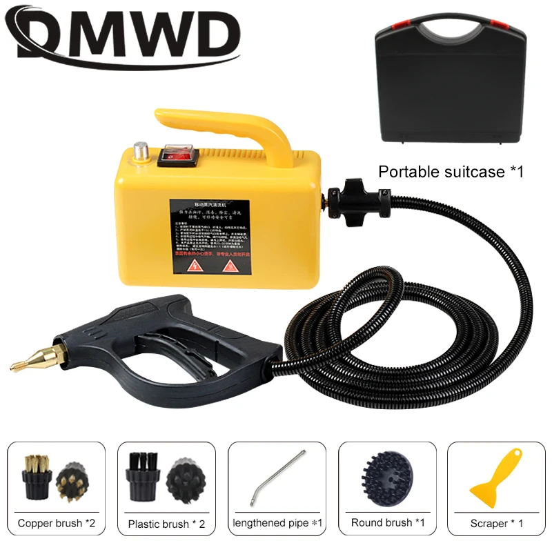 Миниатюра Портативный пароочиститель для дома DMWD, 2600 Вт
