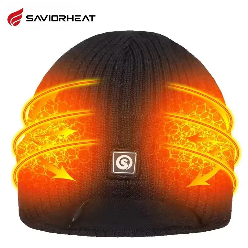 Миниатюра Шерстяная шапка с электрическим подогревом Savior Heat