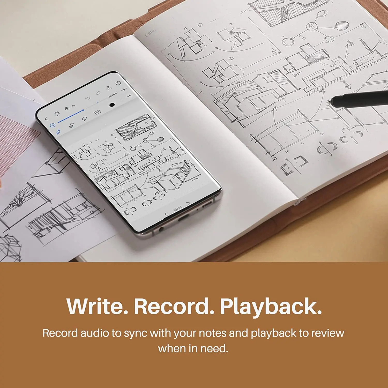 Электронный блокнот Huion Note Smart Notebook A5