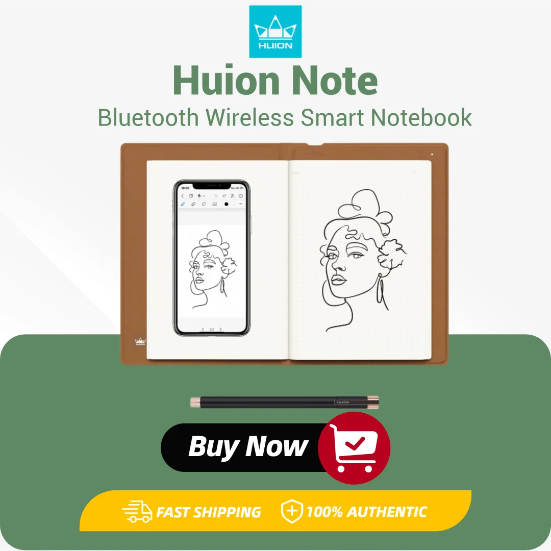 Электронный блокнот Huion Note Smart Notebook A5