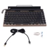 Миниатюра Механическая клавиатура Retro Typewriter, беспроводная, 83 клавиши