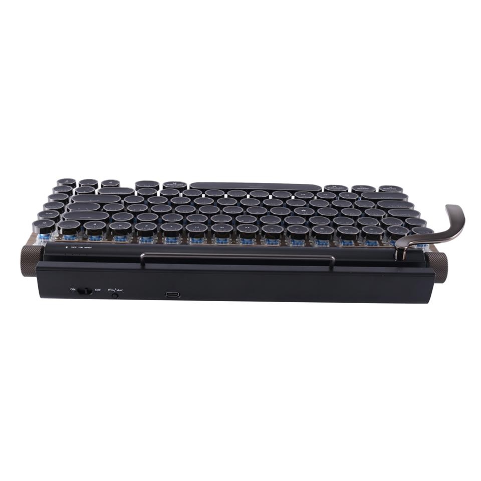 Механическая клавиатура Retro Typewriter, беспроводная, 83 клавиши