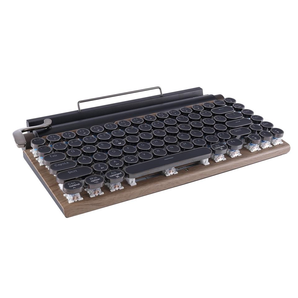 Механическая клавиатура Retro Typewriter, беспроводная, 83 клавиши