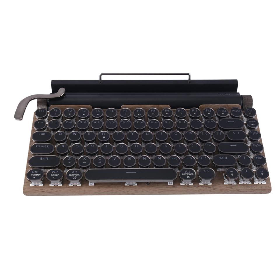 Механическая клавиатура Retro Typewriter, беспроводная, 83 клавиши