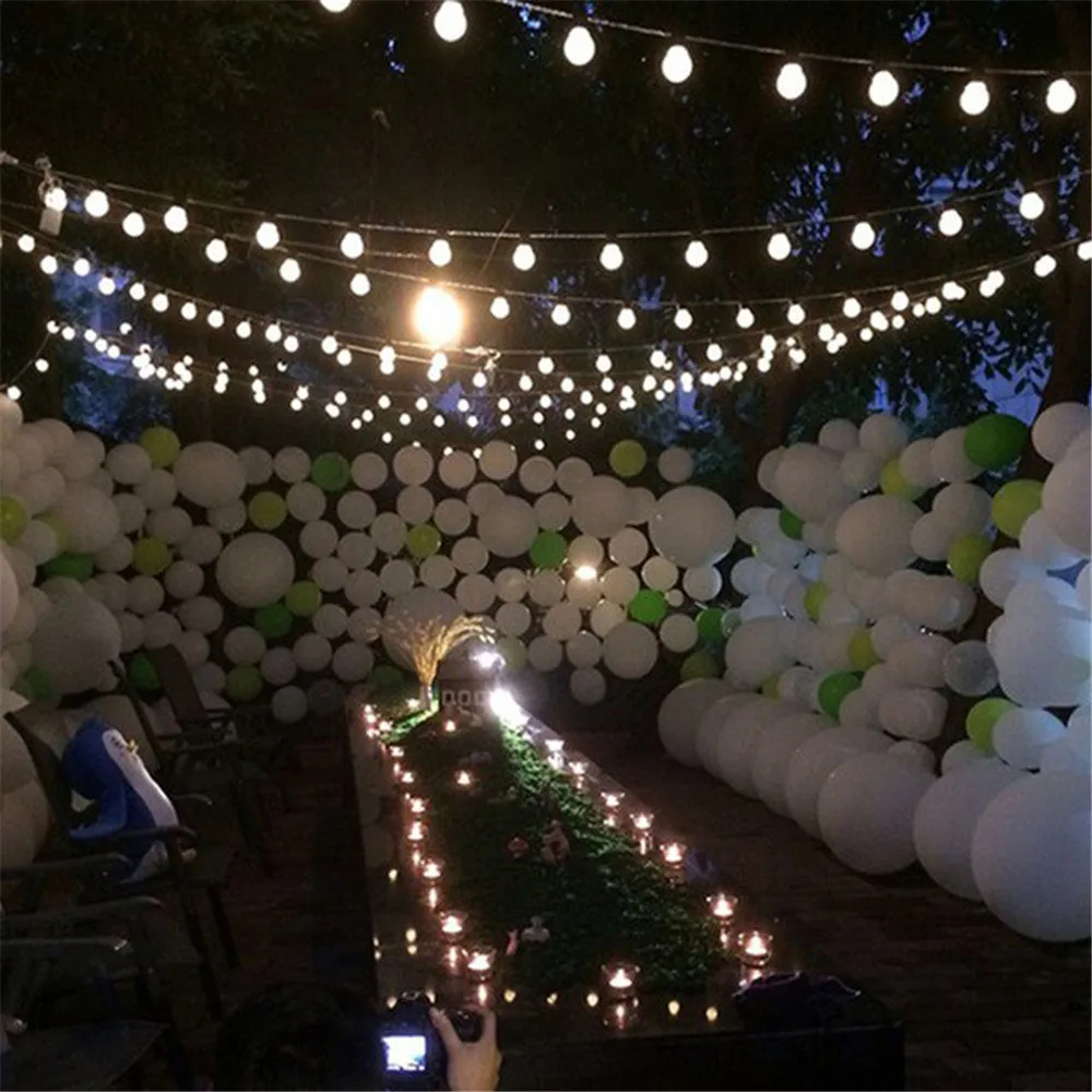 Миниатюра LED-гирлянда Yijinsky 20/38 ламп, 220 В, белый/тёплый свет
