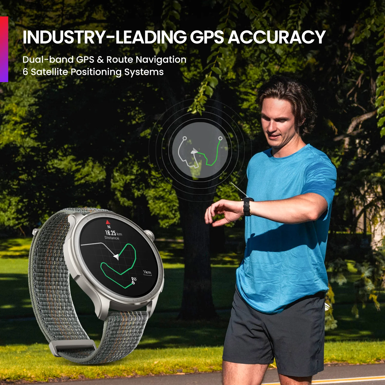Миниатюра Смарт-часы Amazfit Balance, спорт и уведомления