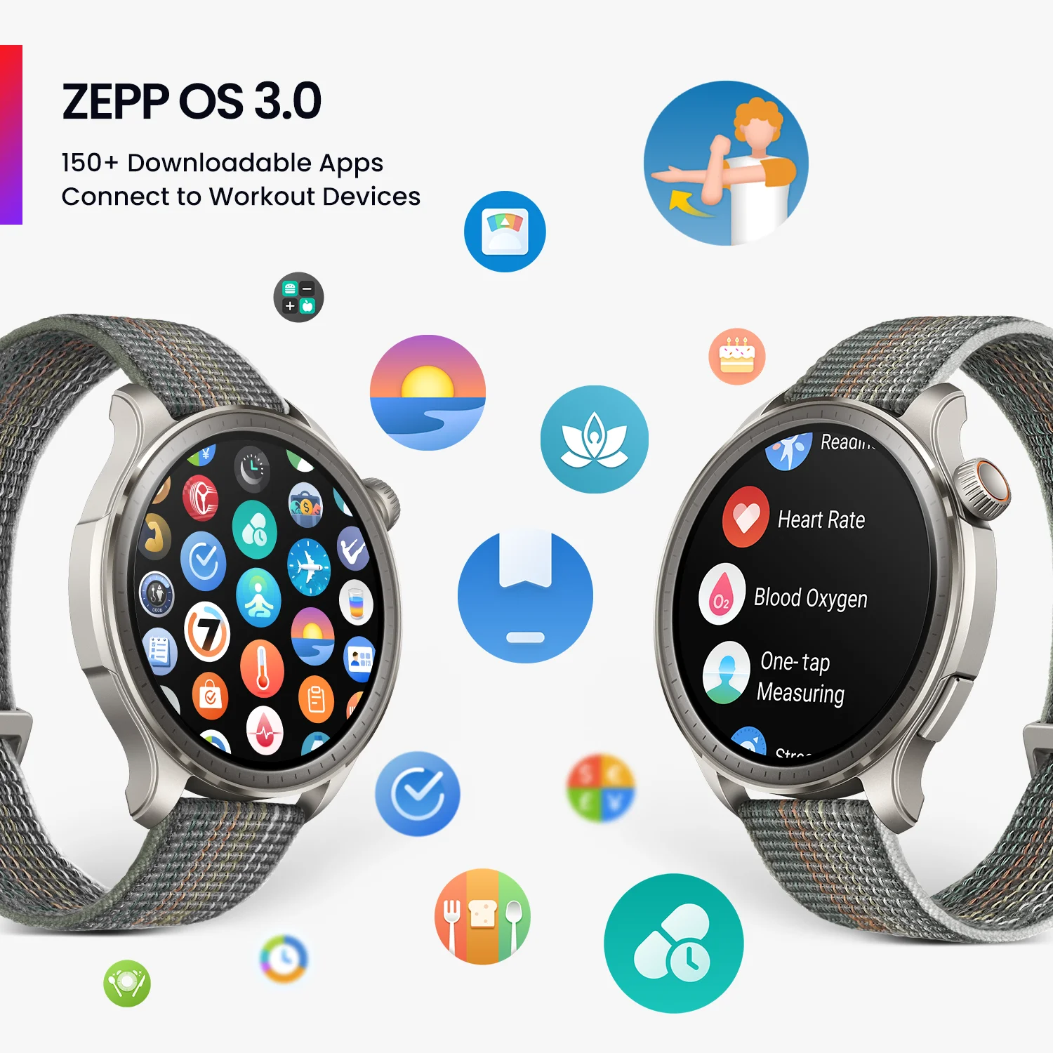Миниатюра Смарт-часы Amazfit Balance, спорт и уведомления