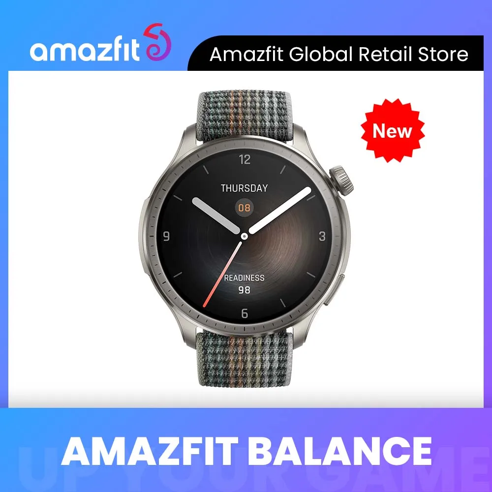 Смарт-часы Amazfit Balance, спорт и уведомления