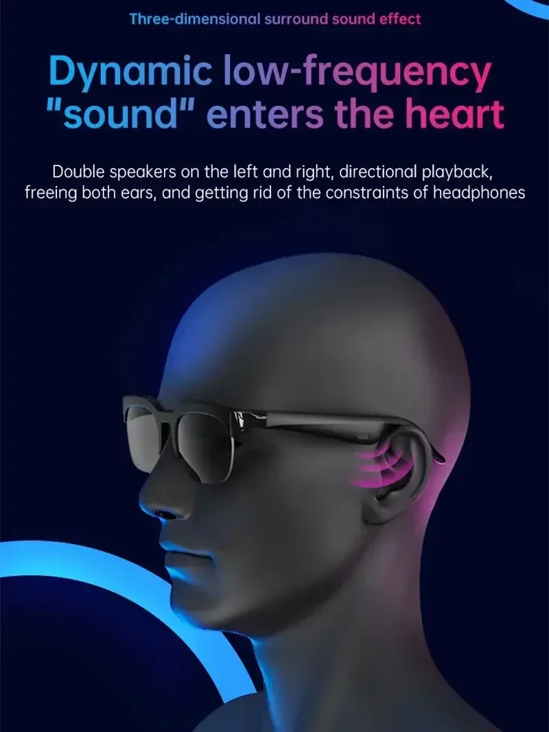 Умные очки Lenovo Smart Glasses с ИИ-переводом и Bluetooth