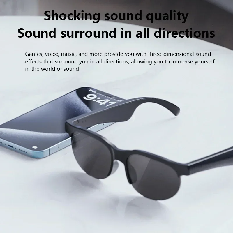 Миниатюра Умные очки Lenovo Smart Glasses с ИИ-переводом и Bluetooth