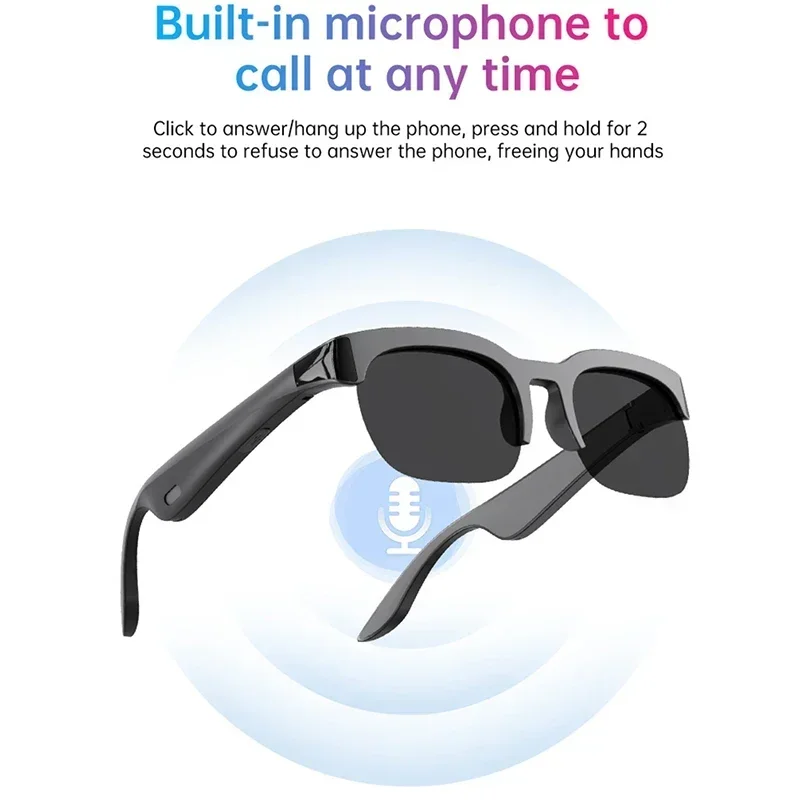 Миниатюра Умные очки Lenovo Smart Glasses с ИИ-переводом и Bluetooth