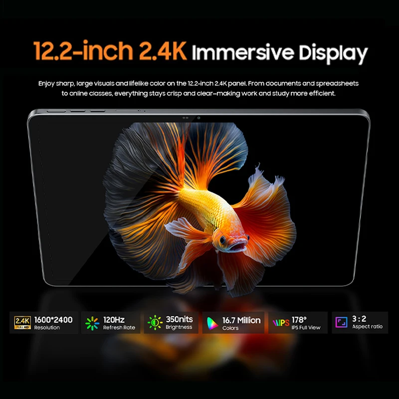Миниатюра Планшет Blackview Mega 12 с 5G, 12.2", 12/256 ГБ