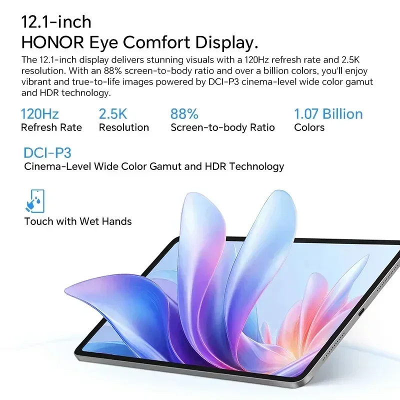 Миниатюра Планшет HONOR Pad 10, 12,1 дюйма, 8/256 ГБ
