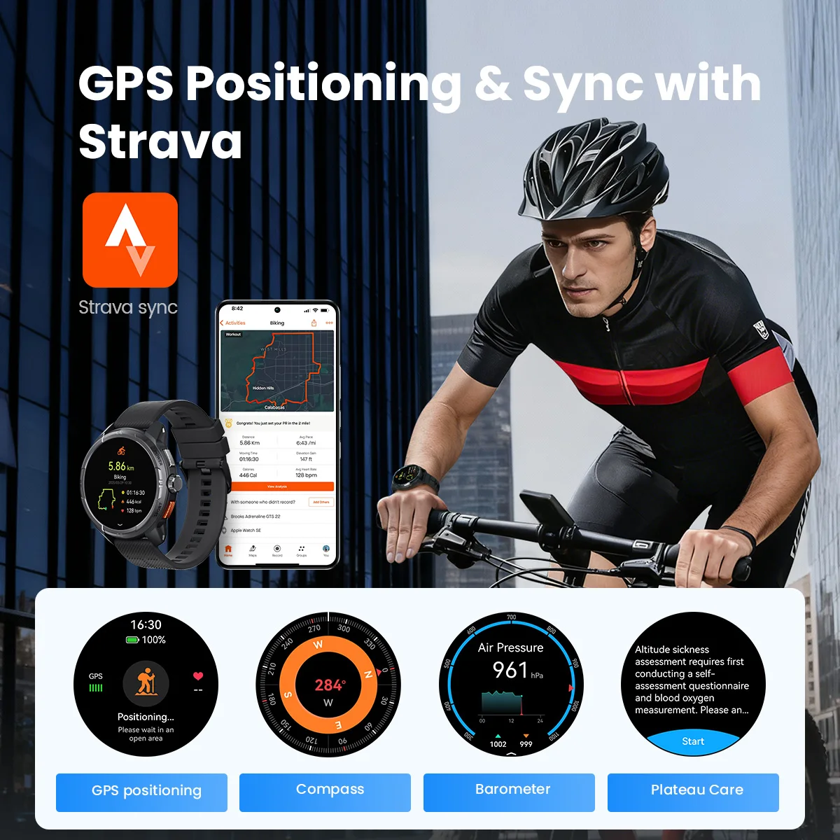 Умные часы HAYLOU Solar Ultra с GPS