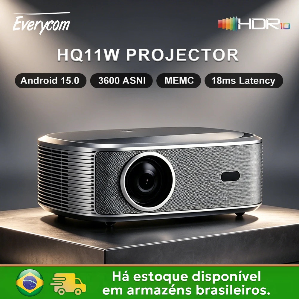 Миниатюра Проектор Everycom HQ11W с поддержкой 4K