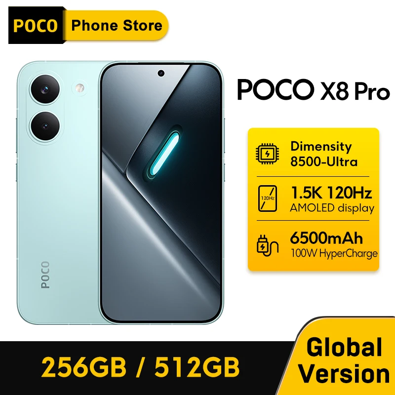 Миниатюра Смартфон Poco X8 Pro, 12/512 ГБ, глобальная версия