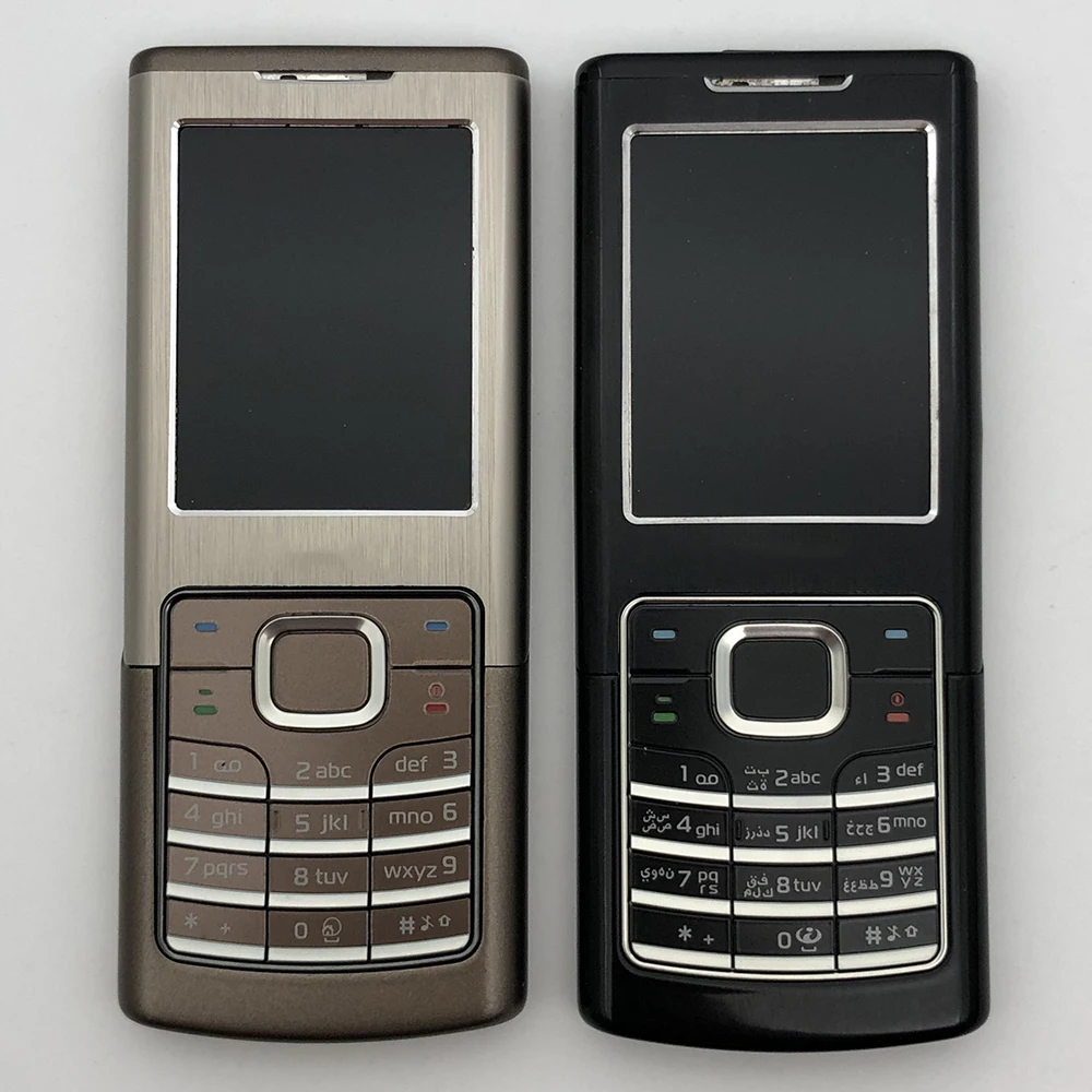 Оригинальный мобильный телефон 6500C 6500 Classic GSM 2G 3G, разблокированный мобильный телефон 2,0 дюйма, 2 МП. Только арабская клавиатура.