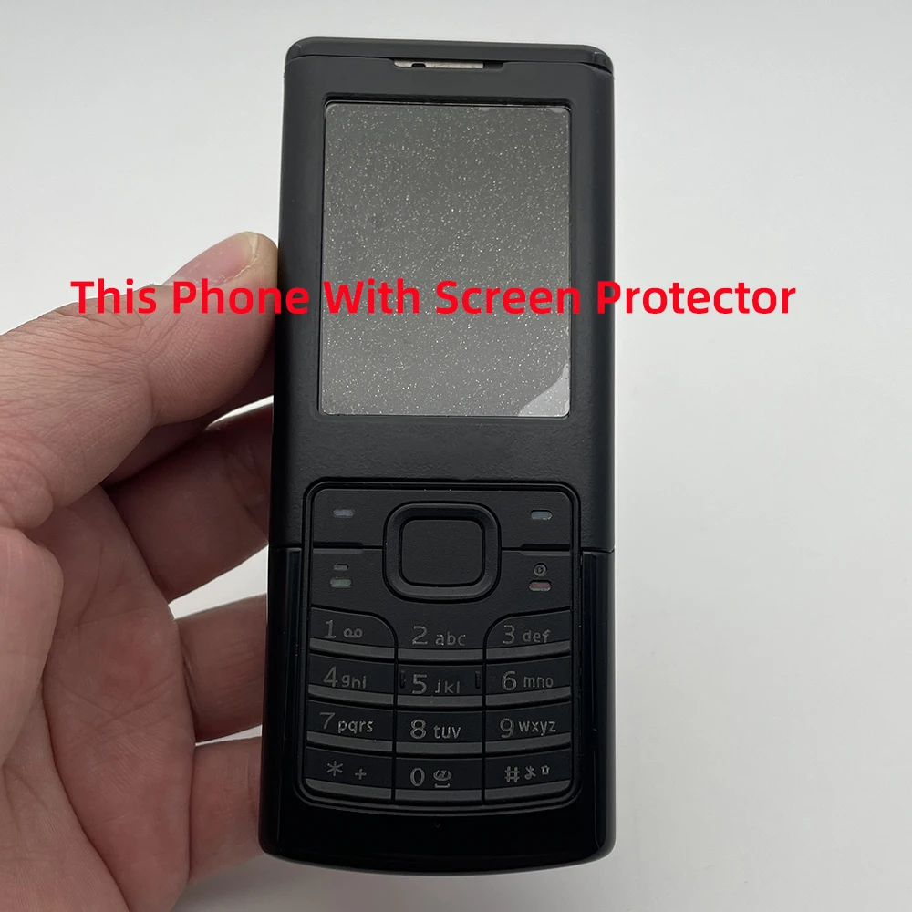 Оригинальный мобильный телефон 6500C 6500 Classic GSM 2G 3G, разблокированный мобильный телефон 2,0 дюйма, 2 МП. Только арабская клавиатура.
