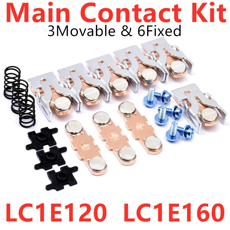 Миниатюра Комплект контактов для магнитных контакторов LC1E120/LC1E160