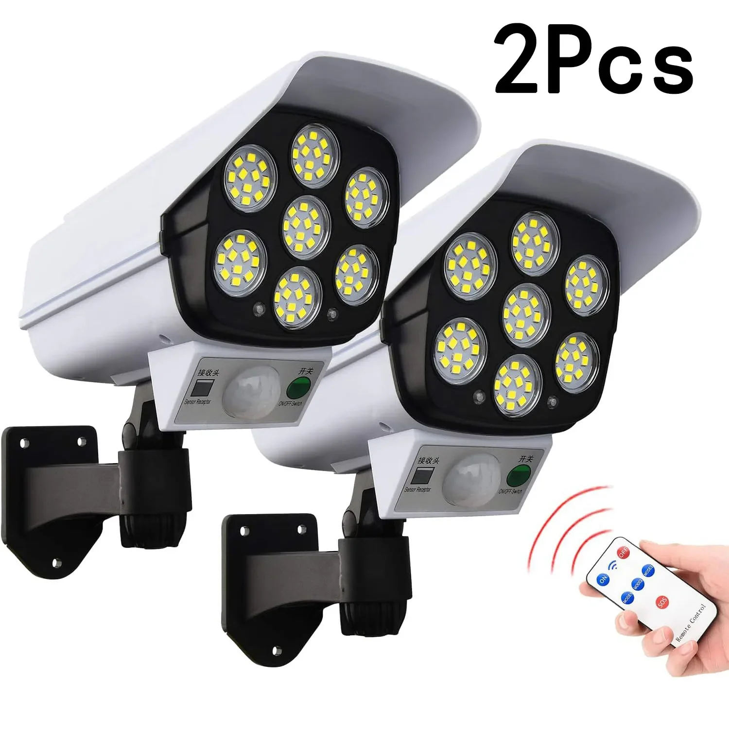 Миниатюра Солнечная лампа безопасности FPOO 77 LED