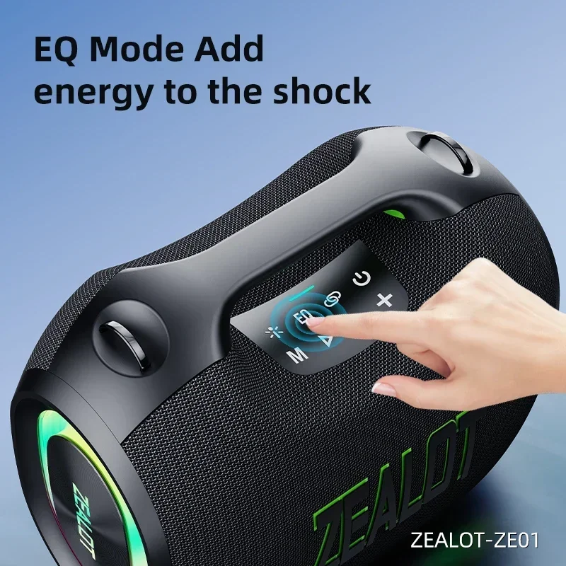Миниатюра Портативная колонка ZEALOT ZE01, 120 Вт