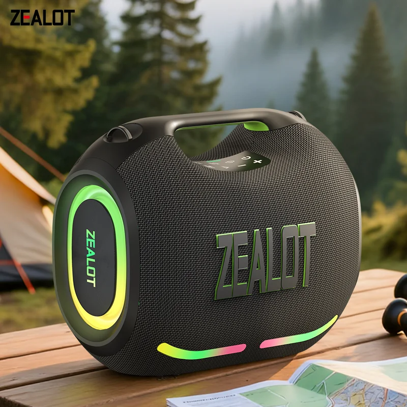 Портативная колонка ZEALOT ZE01, 120 Вт