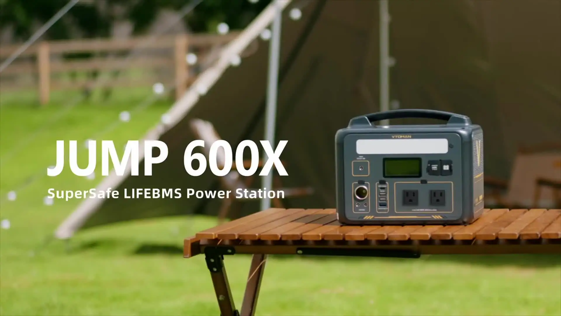 Портативная электростанция VTOMAN JUMP600X, 299 Вт·ч