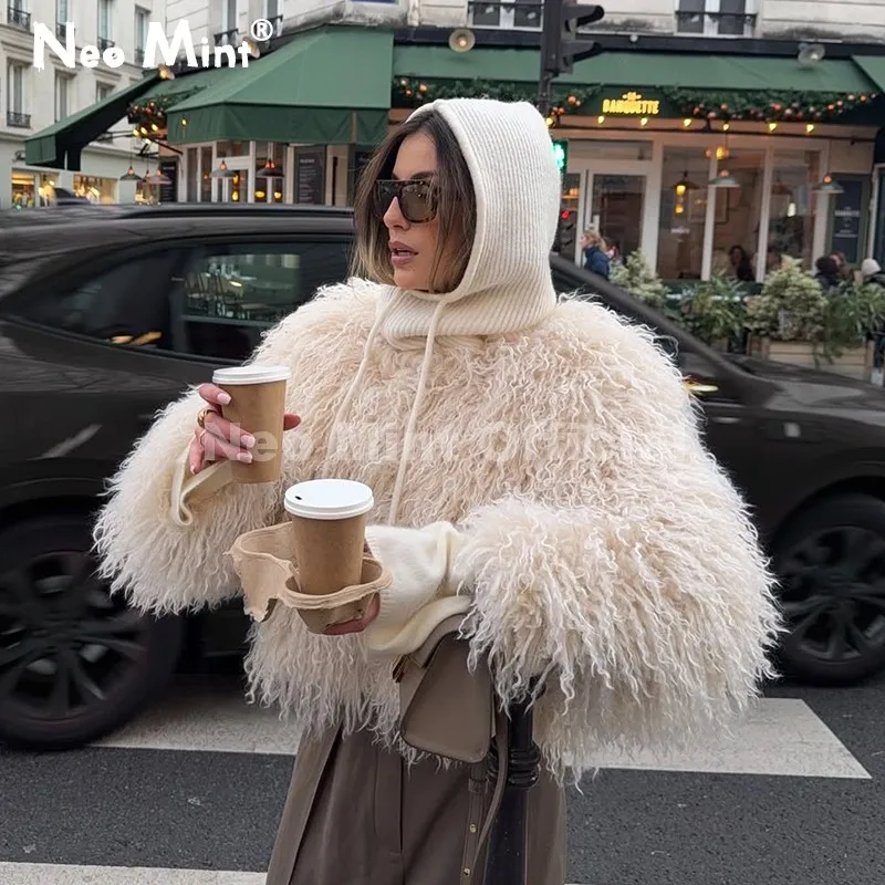 Миниатюра Меховая куртка Neo Mint Chic Street Girls